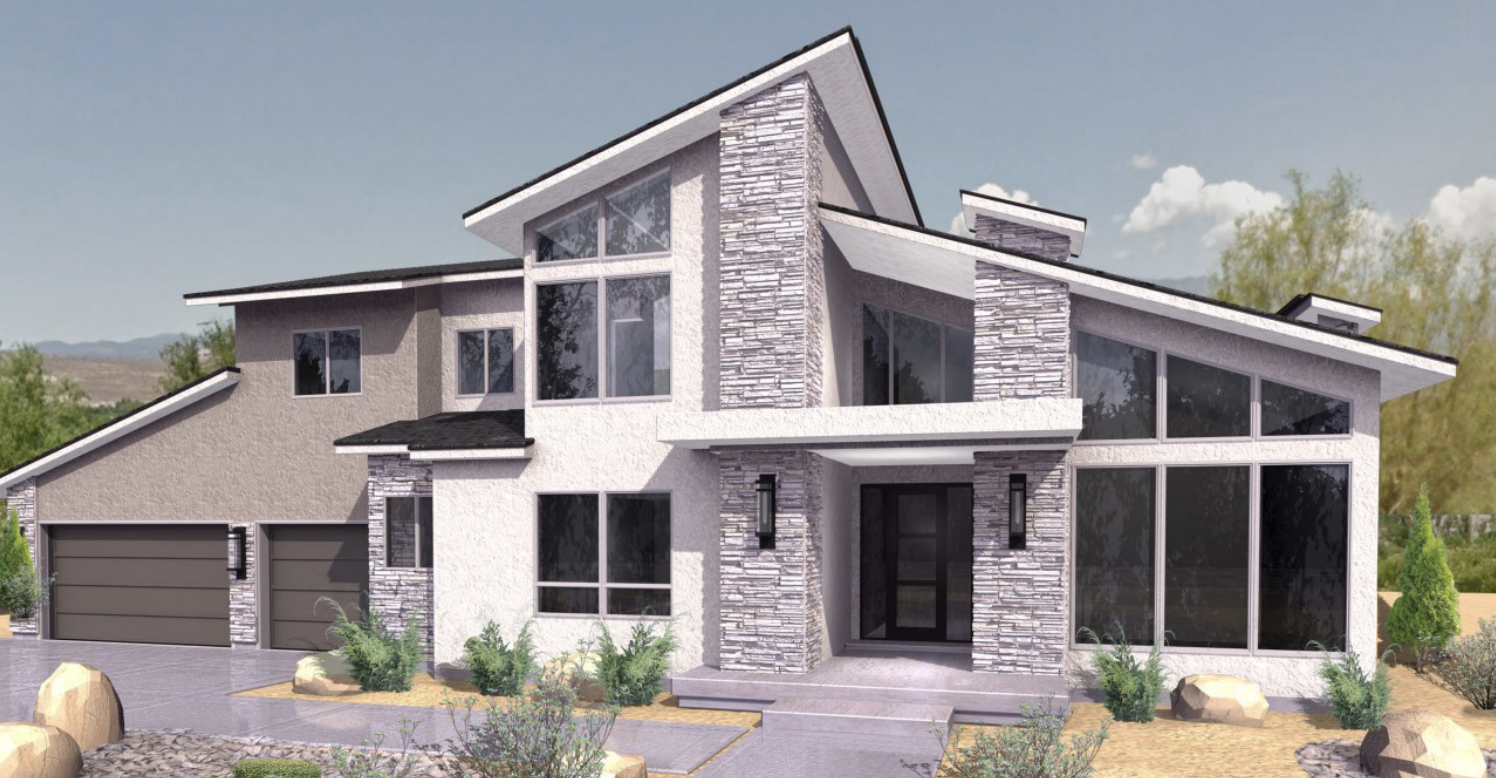 Sunset View Estates Views for Days with Modern Architecture